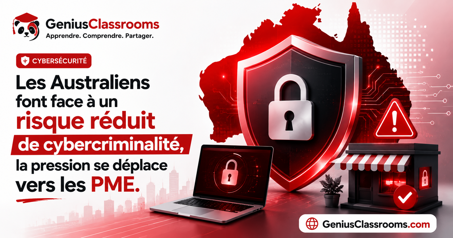 Aussies Face Reduced Cybercrime Risk, as Pressure Shifts to SMBs